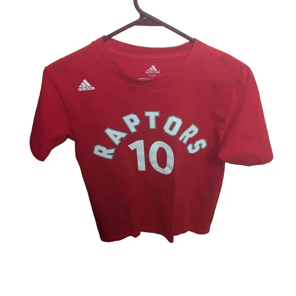 Men's Red Toronto Raptors Demar DeRozan Player T-shirt - Picture 1 of 5